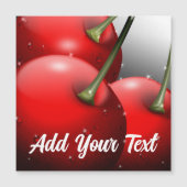 Cherries with Dew Drops (Front)