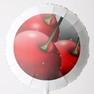 Cherries with Dew Drops Balloon