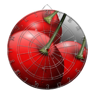 Cherries with Dew Drops Dart Board