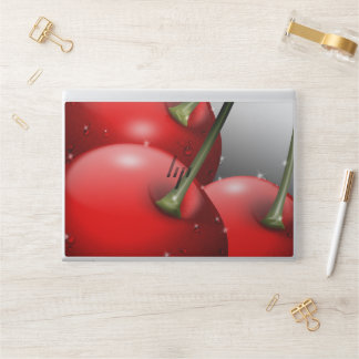 Cherries with Dew Drops HP Laptop Skin