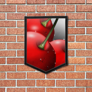 Cherries with Dew Drops Pennant
