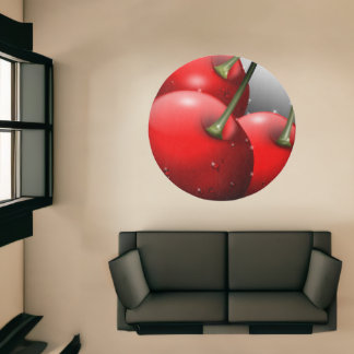 Cherries with Dew Drops Rug