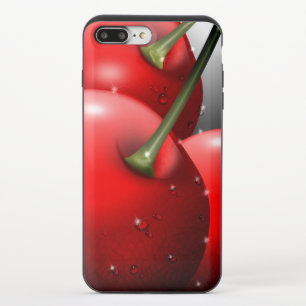 Cherries with Dew Drops iPhone 8/7 Plus Slider Case