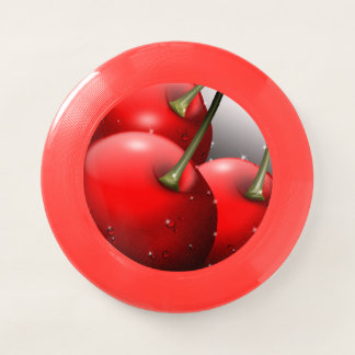 Cherries with Dew Drops Wham-O Frisbee