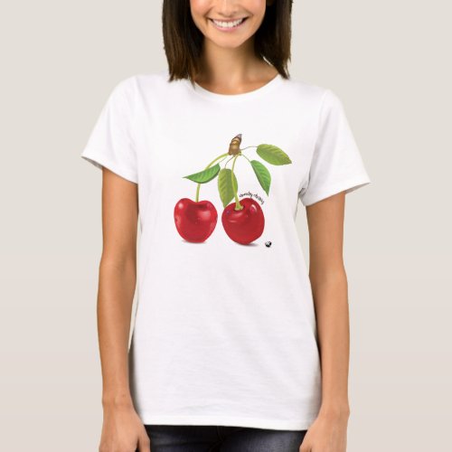 Cherries with inscription T_Shirt