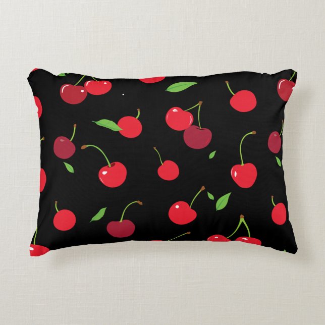 Cherry 2 accent pillow (Front)