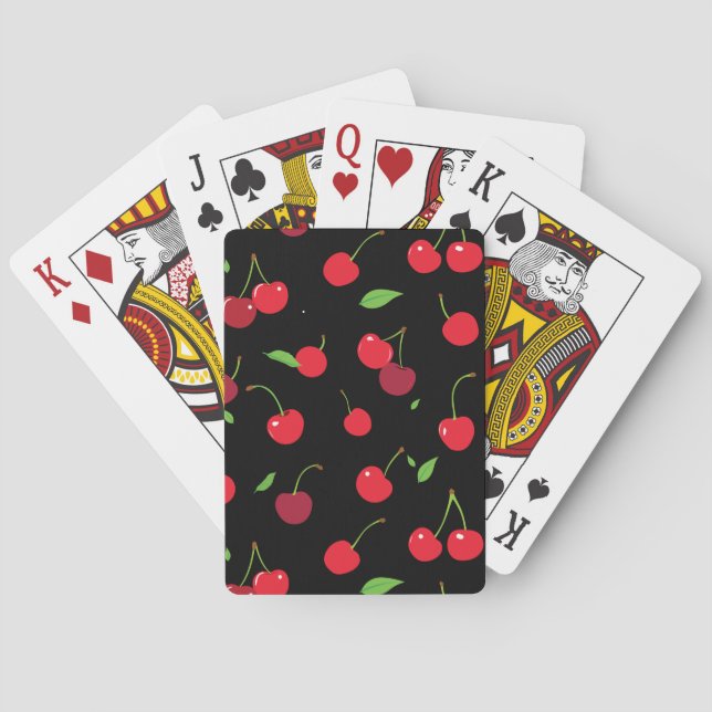 Cherry 2 poker cards (Back)