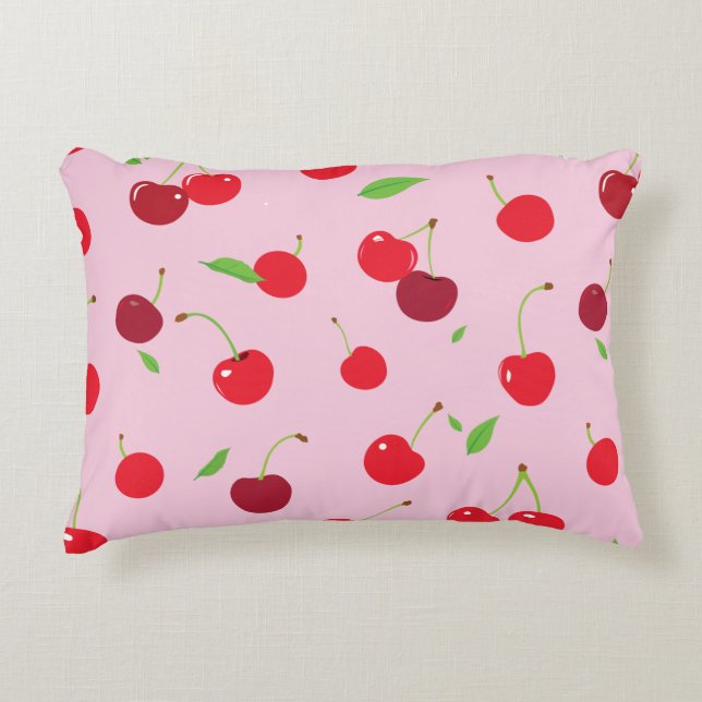 Cherry 3 accent pillow (Front)