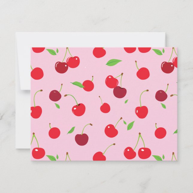 Cherry 3 note card (Front)