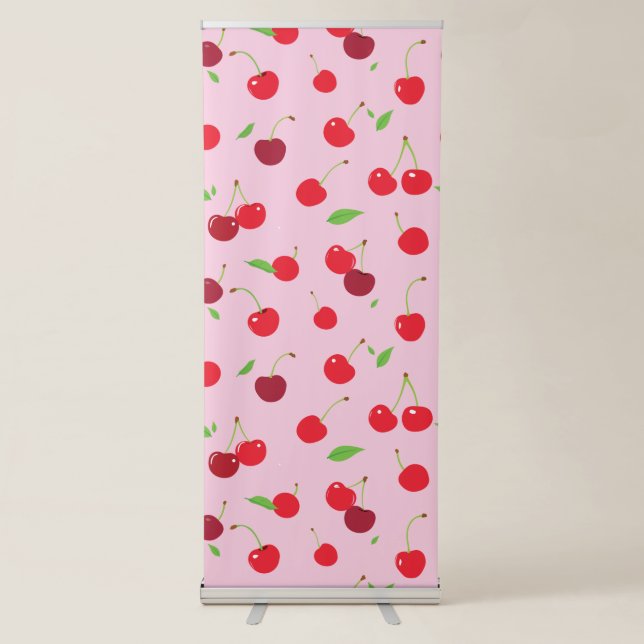 Cherry 3 retractable banner (Front)