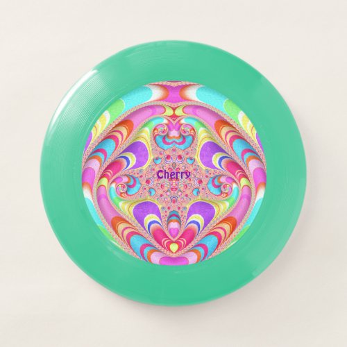 CHERRY  3D WHIRLYGIG  Fractal Design  Wham_O Frisbee