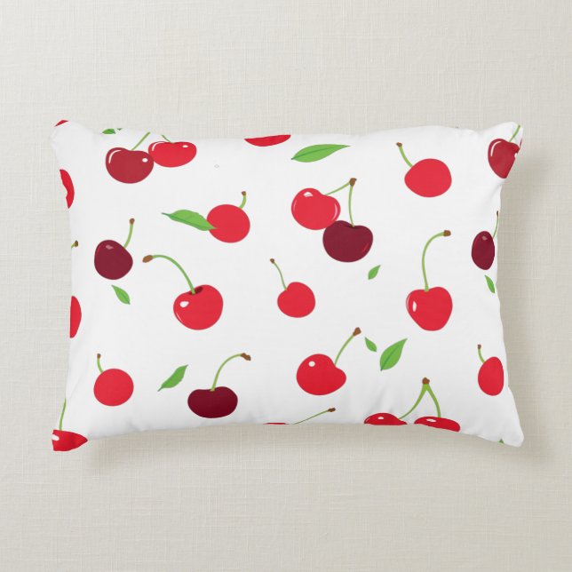 Cherry 4 accent pillow (Front)