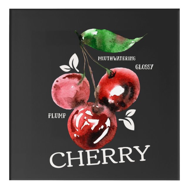 Cherry Acrylic Print (Front)