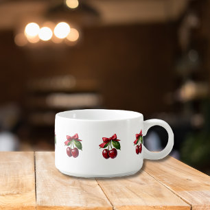 Cherry and a Bow Bowl