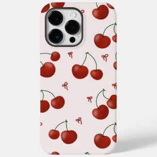 cherry and bows phone case