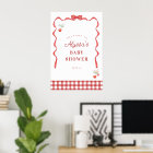 Cherry and Red Ribbon Birthday Party Welcome