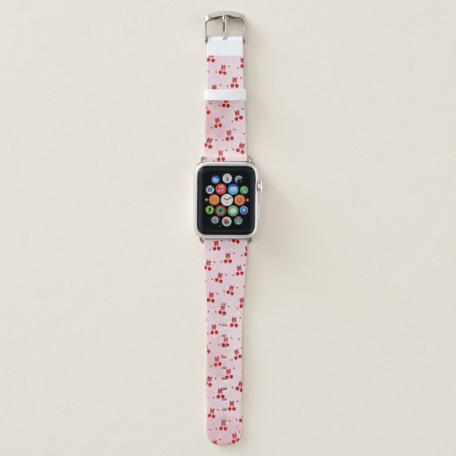 Cherry Apple Watch Band (Front)