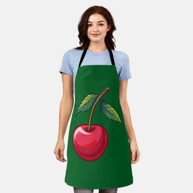 Cherry Apron (Worn)