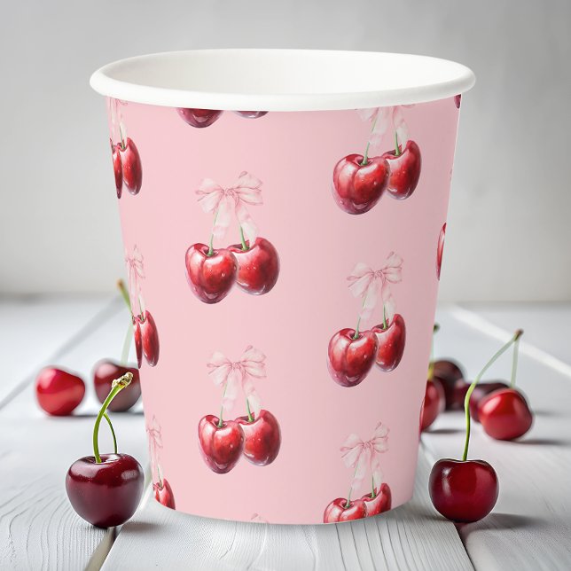 Cherry Baby Shower Baby Shower Paper Cups (Creator Uploaded)