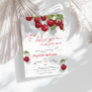 Cherry Baby Shower | Berry Sweet Baby Invitation