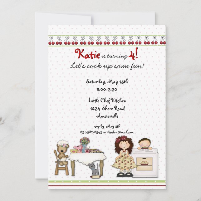 Cherry Baker Invitation (Front)