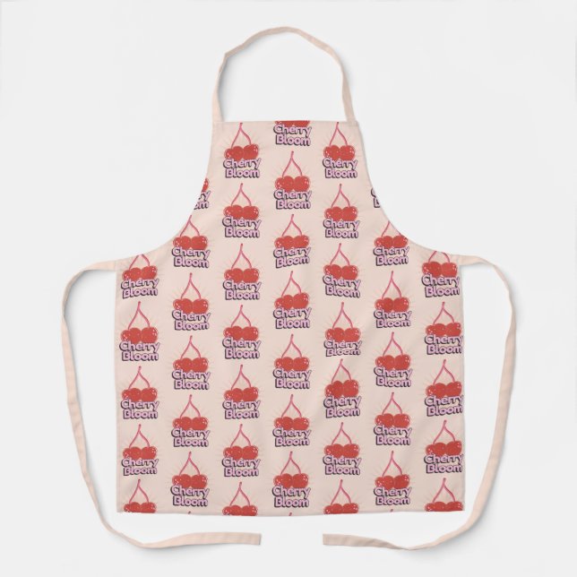 Cherry Bloom Apron (Front)