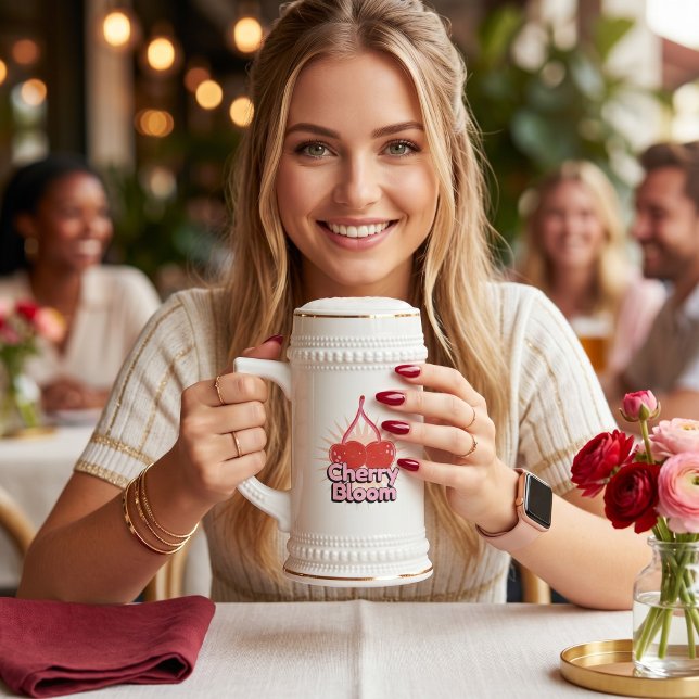 Cherry Bloom Beer Stein (Creator Uploaded)