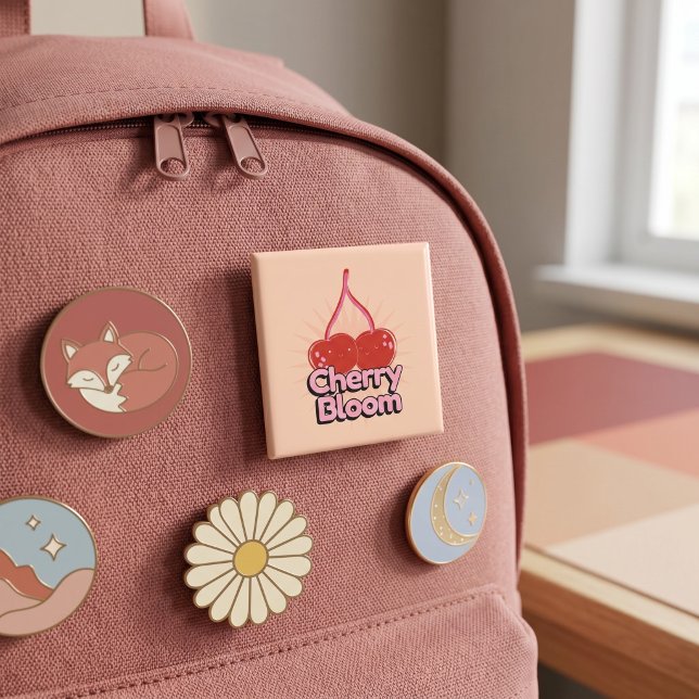 Cherry Bloom Button (Creator Uploaded)