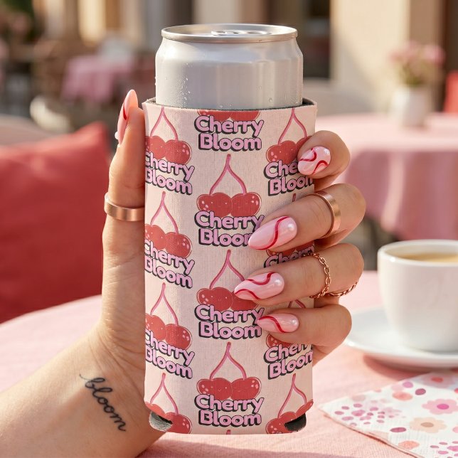 Cherry Bloom Can Cooler (Creator Uploaded)