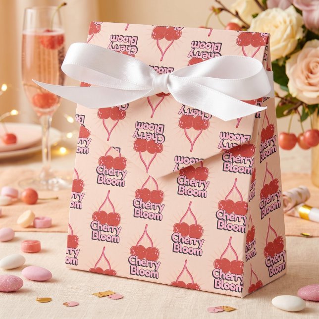 Cherry Bloom Favor Boxes (Creator Uploaded)