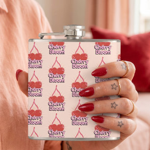 Cherry Bloom Flask