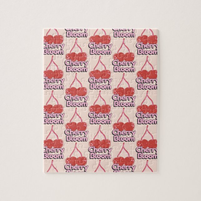 Cherry Bloom Jigsaw Puzzle (Vertical)