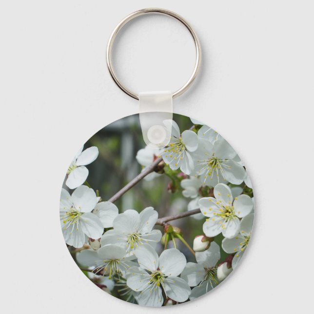 Cherry bloom keychain (Front)