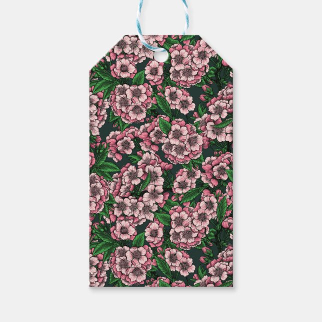 Cherry blossom 2 gift tags (Front)