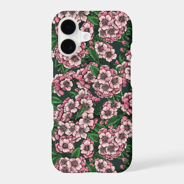 Cherry blossom 2 iphone case (Back)