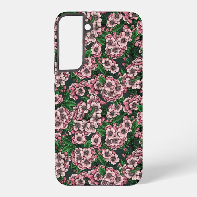 Cherry blossom 2 samsung galaxy case (Back)