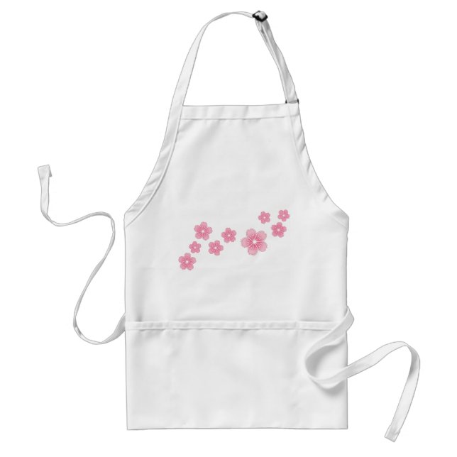 Cherry Blossom Adult Apron (Front)