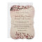 Cherry Blossom and love birds wedding invite