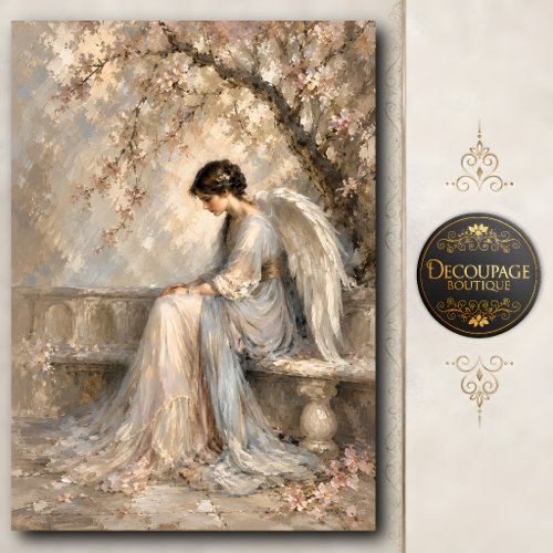 Cherry Blossom Angel Garden Tissue Paper