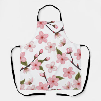 Cherry blossom  apron