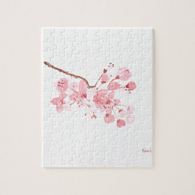 cherry blossom art jigsaw puzzle (Vertical)
