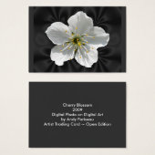 Cherry blossom ~ ATC (Front & Back)