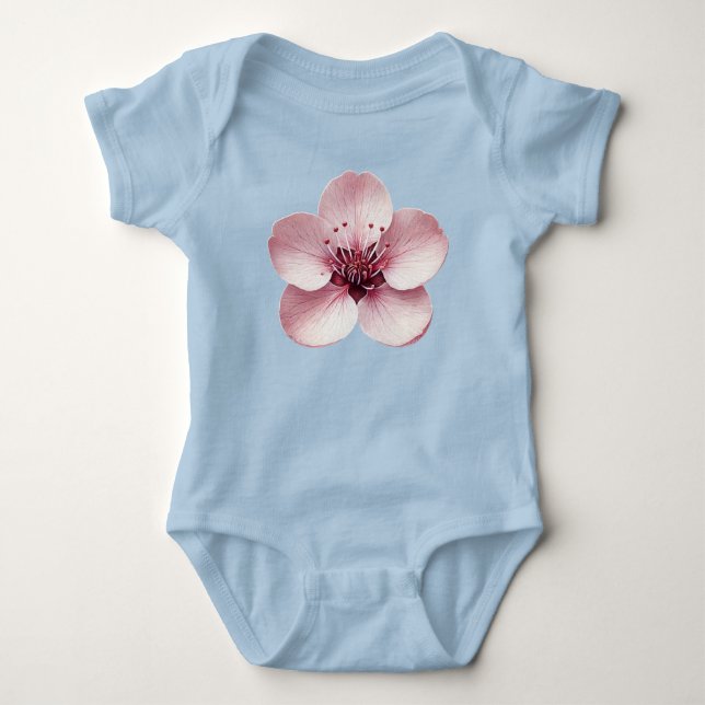 Cherry Blossom Baby Bodysuit (Front)