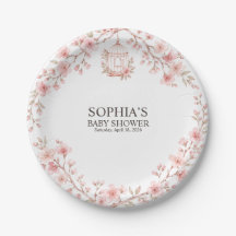 Cherry Blossom Baby Shower Paper