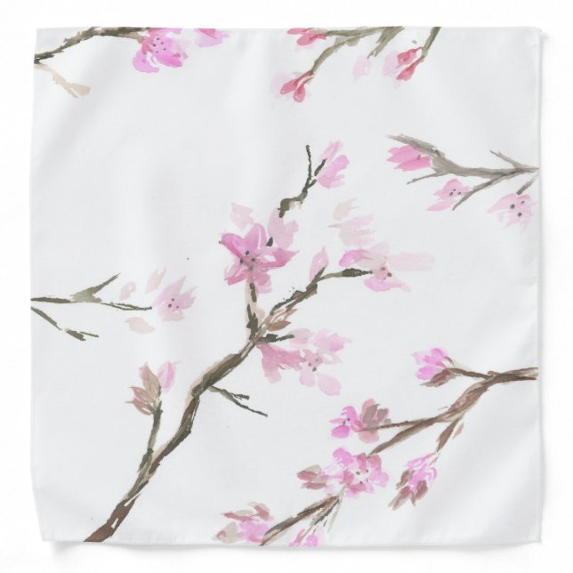 Cherry Blossom Bandana (Front)