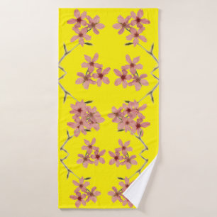 Cherry Blossom Bath Towel