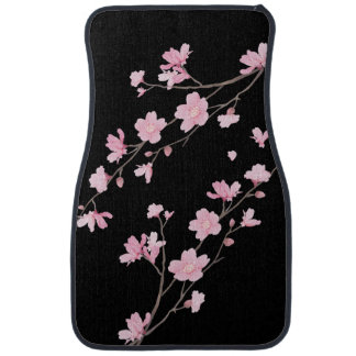 Cherry Blossom – Black Car Floor Mat