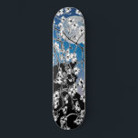 Cherry Blossom Black Cat Full Moon Night Skateboard<br><div class="desc">Cherry blossom and Cat design fitting for everybody who loves cats and nature, trees, sakura. It can also be given as a Birthday or Christmas gift or just as get together gift to your best firend, relative, boyfriend or girlfriend who also loves cats and japanese culture. Design is also fitting...</div>
