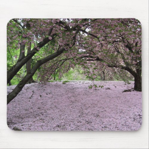 Cherry Blossom Blanket Mousepad