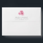 Cherry Blossom Bloom Envelope<br><div class="desc">Matching envelopes to the Cherry Blossom Bloom wedding suite featuring your address information.</div>